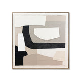 NNEDSZ Wall Art Original Abstract Painting on Framed Canvas 1000mmx1000mm Abstract Nature A