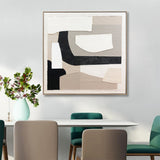NNEDSZ Wall Art Original Abstract Painting on Framed Canvas 1000mmx1000mm Abstract Nature A