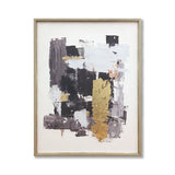 NNEDSZ Wall Art Original Abstract Oil Painting on Framed Canvas 700mmx1000mm Abstract Reflection A