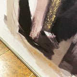 NNEDSZ Wall Art Original Abstract Oil Painting on Framed Canvas 700mmx1000mm Set of 2 Abstract Reflection