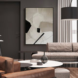 NNEDSZ Wall Art 60cmx90cm Modern Abstract 2 Sets Black Frame Canvas