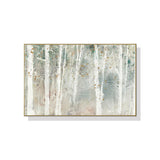 NNEDSZ Wall Art 70cmx100cm Forest hang painting style Gold Frame Canvas