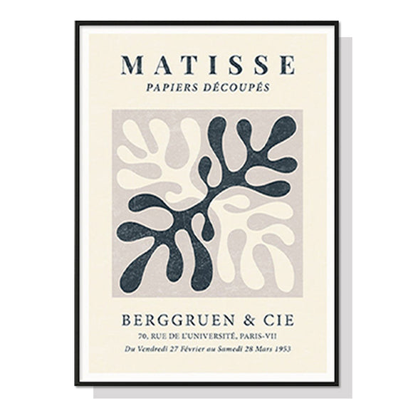 NNEDSZ Wall Art 60cmx90cm Henri Matisse Black Frame Canvas