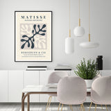 NNEDSZ Wall Art 70cmx100cm Henri Matisse Black Frame Canvas
