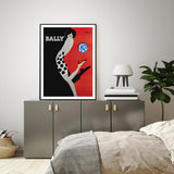 NNEDSZ Wall Art 50cmx70cm Fashion Bally Black Frame Canvas
