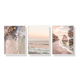 NNEDSZ Wall Art 40cmx60cm Amazing Newzealand 3 Sets White Frame Canvas