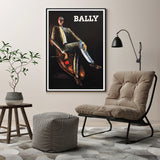 NNEDSZ Wall Art 60cmx90cm Bally Man & Woman 2 Sets Black Frame Canvas