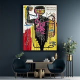 NNEDSZ Wall Art 70cmx100cm Versus Medici Black Frame Canvas