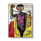 NNEDSZ Wall Art 70cmx100cm Versus Medici Black Frame Canvas