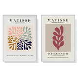 NNEDSZ Wall Art 70cmx100cm Matisse 2 Sets White Frame Canvas