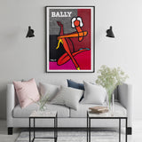 NNEDSZ Wall Art 80cmx120cm Fashion Woman Black Frame Canvas