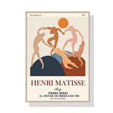 NNEDSZ Wall Art 90cmx135cm Dancing by Henri Matisse Wood Frame Canvas