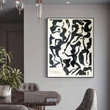 NNEDSZ Wall Art 60cmx90cm Jazz Festival Black Frame Canvas