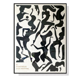 NNEDSZ Wall Art 70cmx100cm Jazz Festival Black Frame Canvas