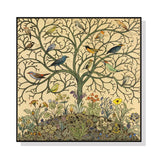 NNEDSZ Wall Art 60cmx60cm Tree Of Life Black Frame Canvas