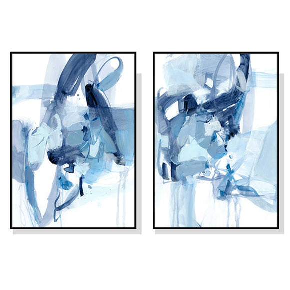 NNEDSZ Wall Art 80cmx120cm Saturday Night 2 Sets Black Frame Canvas