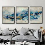 NNEDSZ Wall Art 70cmx100cm The Universal 3 Sets Black Frame Canvas