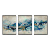 NNEDSZ Wall Art 80cmx120cm The Universal 3 Sets Black Frame Canvas