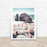 NNEDSZ Wall Art 70cmx100cm Landscape art prints White Frame Canvas