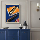 NNEDSZ Wall Art 60cmx90cm Splendid Black Frame Canvas