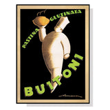 NNEDSZ Wall Art 50cmx70cm Buitoni Black Frame Canvas