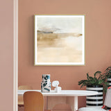 NNEDSZ Wall Art 50cmx50cm Atmospheric Edge II Gold Frame Canvas
