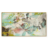 NNEDSZ Wall Art 60cmx120cm Dream Dream Gold Frame Canvas