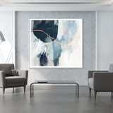 NNEDSZ Wall Art 80cmx80cm Luz II White Frame Canvas