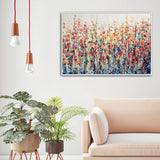 NNEDSZ Wall Art 60cmx90cm Flourish Of Spring White Frame Canvas