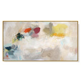 NNEDSZ Wall Art 40cmx80cm Abstract Crystal Gold Frame Canvas