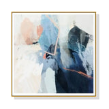 NNEDSZ Wall Art 50cmx50cm Luz I Gold Frame Canvas