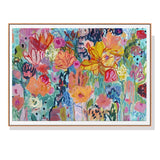 NNEDSZ Wall Art 80cmx120cm Carrie Schmitt Wood Frame Canvas