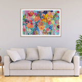NNEDSZ Wall Art 80cmx120cm Carrie Schmitt Wood Frame Canvas