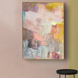 NNEDSZ Wall Art 50cmx70cm Lann II Gold Frame Canvas