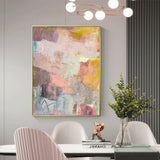 NNEDSZ Wall Art 80cmx120cm Lann II Gold Frame Canvas