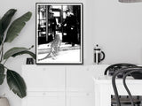 NNEDSZ Wall Art 50cmx70cm Luxury Brand Leopard Jewelry Shop Poster, Black Frame Canvas