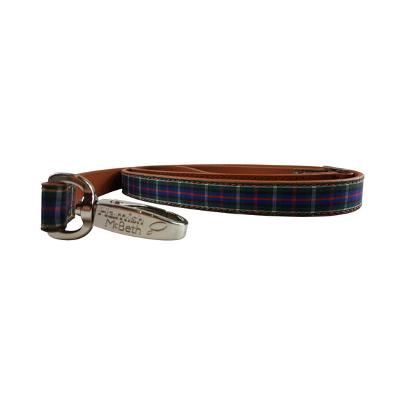 NNEDSZ Highland Blue Tartan Dog Lead