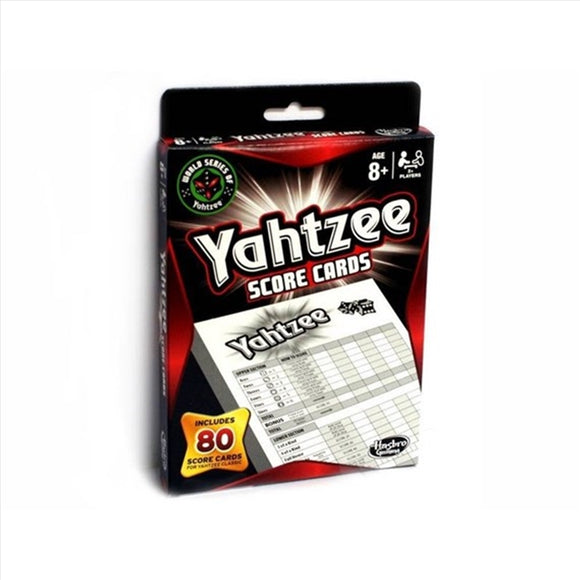 NNEDSZ Yahtzee Score Pad