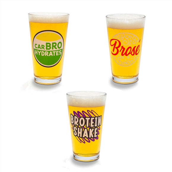 NNEDSZ Bigmouth - Beer Bro's Beer Glass