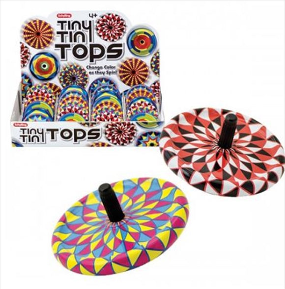 NNEDSZ Schylling - Tiny Tin Tops (SENT AT RANDOM)