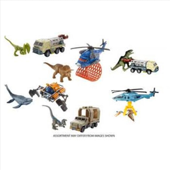 NNEDSZ Matchbox Jurassic World Dino Transporters assorted (Sent At Random)