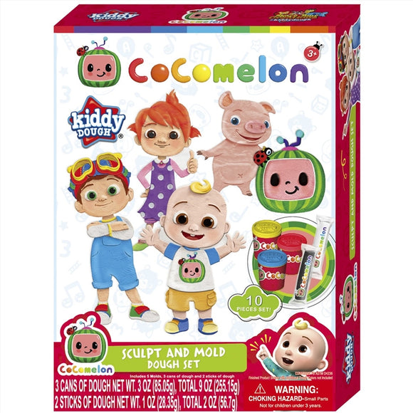 NNEDSZ Cocomelon Sculpt & Mold Dough Set