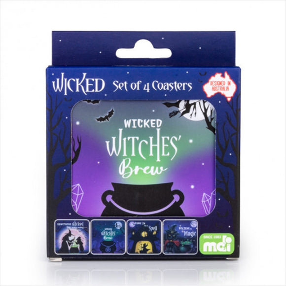 NNEDSZ Coasters Set Wicked