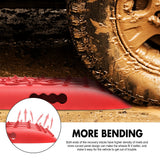 NNEDSZ Recovery Tracks Gen 2.0 10T Sand Mud Snow 2 Pairs Offroad 4WD 4x4 2PC 91CM Red