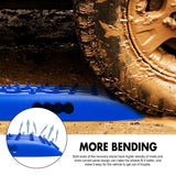NNEDSZ Recovery Tracks Gen 2.0 10T Sand Mud Snow 2 Pairs Offroad 4WD 4x4 2PC 91CM Blue