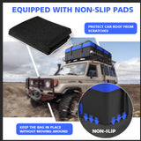 NNEDSZ Waterproof Car Roof Cargo Bag 595L Top Rack Carrier Luggage Storage Cube