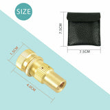 NNEDSZ Tyre Deflators Brass Air Deflator 0-60 PSI Tire Valve Core Tool Automatic