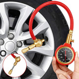 NNEDSZ Tyre Deflators Tire Automatic 4WD Pressure Gauge 4 Brass Deflator