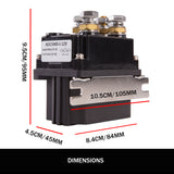 NNEDSZ Winch Solenoid Relay Controller 500A DC Switch 4WD 9500LBS-17000LBS 4x4