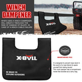 NNEDSZ Recovery Rope kit Snatch Strap Soft Shackles Hitch receiver Kinetic Tire Deflator